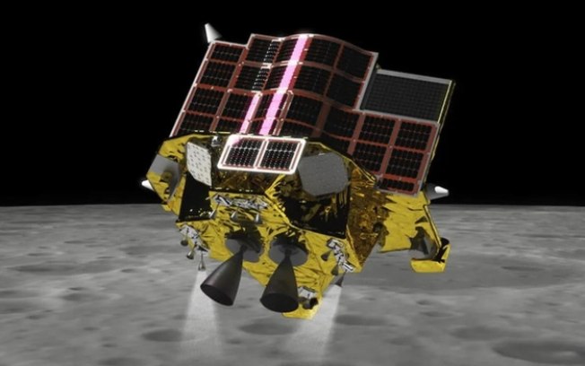 Japão publica foto da Lua tirada por seu lander SLIM após pouso