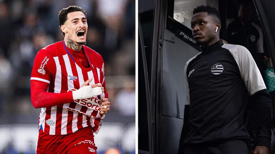 Derek é uma das principais opções ofensivas do Náutico, enquanto Wili Aponzá aparece como referência no ataque do Athletic-MG