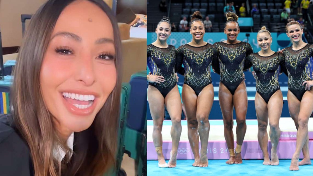 Angélica, Sabrina Sato e mais: famosas comemoram medalha da ginástica nas Olimpíadas