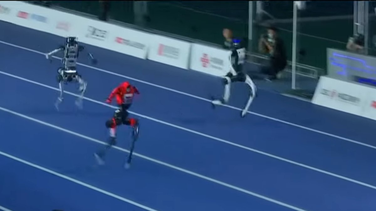 Robô chinês bate recorde mundial de Usain Bolt em 100 metros