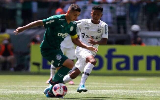 Perfil do Palmeiras lembra 'tri vice' do Santos em recentes finais e tira onda: 'Pode pedir música?'