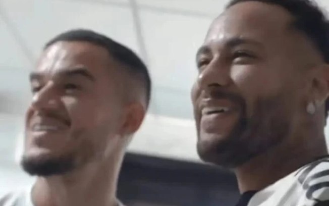 Neymar antecipa Santos e anuncia chegada de Coutinho Neymar antecipa Santos e anuncia chegada de Coutinho