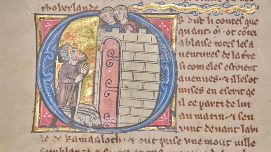 Manuscrito do Rei Arthur vai a leilão por valor histórico