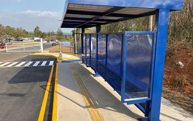 Novo ponto de ônibus entra em operação no Distrito Industrial a partir de segunda-feira Novo ponto de ônibus entra em operação no Distrito Industrial a partir de segunda-feira