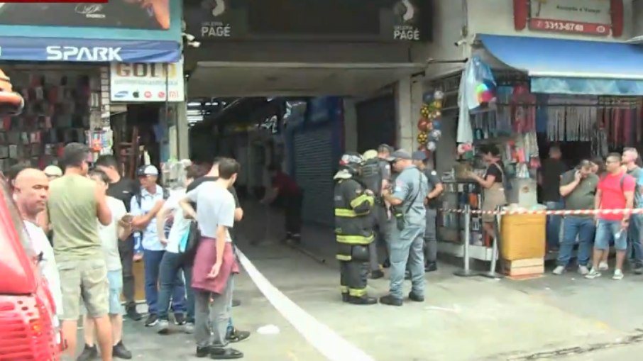 Galeria Pagé teve princípio de incêndio na manhã desta quinta (28)