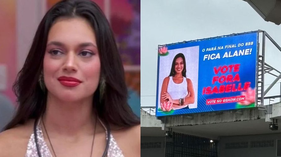 Estádio do Mangueirão fez campanha pela permanência de Alane no 'BBB 24'