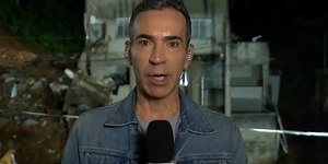César Tralli apresenta o JN direto de Juiz de Fora após tragédia