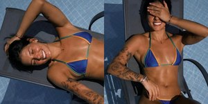 De biquíni, Ana Castela impressiona com fotos na piscina: "Linda"