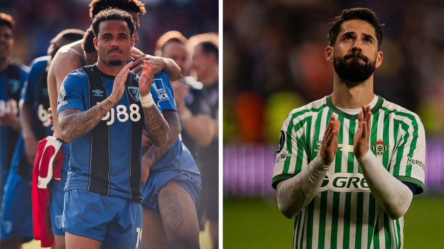 Justin Kluivert chega embalado pela goleada do Bournemouth na pré-temporada, enquanto Isco é uma das principais referências técnicas do Betis para o último amistoso antes de LaLiga