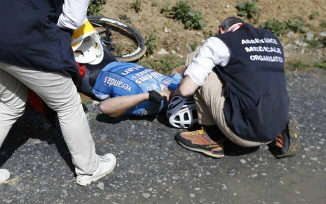 Ciclista Michael Goolaerts morreu durante prova na França