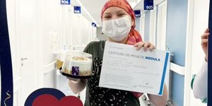 Isabel Veloso ganha alta após transplante de medula óssea