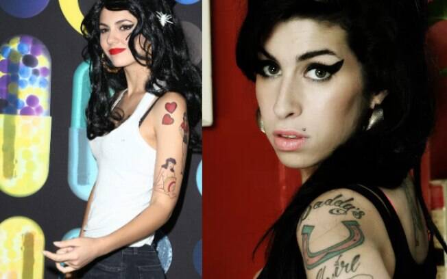 Victoria Justice dse fantasiou de Amy Winehouse