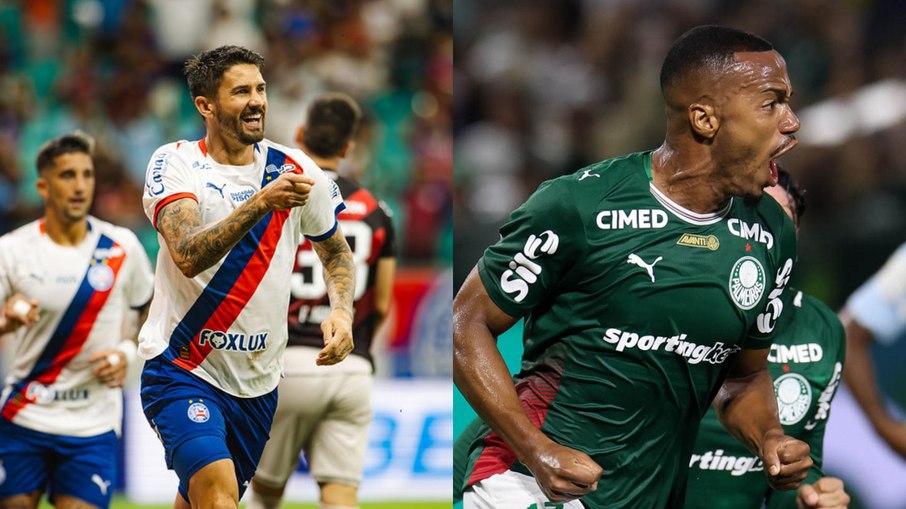 Bahia e Palmeiras se enfrentam pela 10° rodada do Campeonato Brasileiro