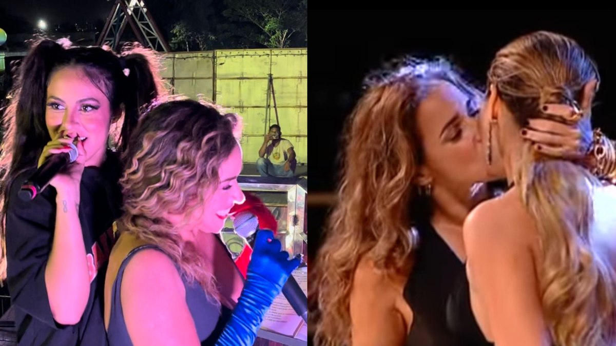 Alinne Rosa e Daniela Mercury