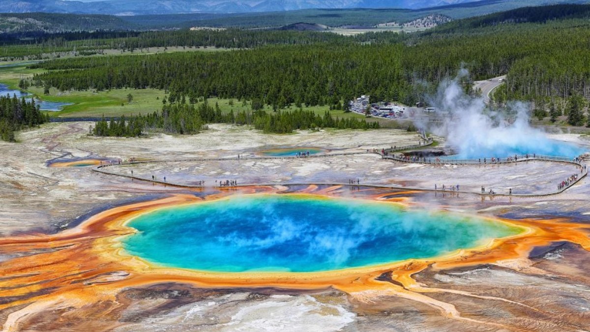 Supervulcão Yellowstone entrou em erupção apenas três vezes, ainda antes da humanidade, mas é um dos mais estudados Supervulcão Yellowstone entrou em erupção apenas três vezes, ainda antes da humanidade, mas é um dos mais estudados
