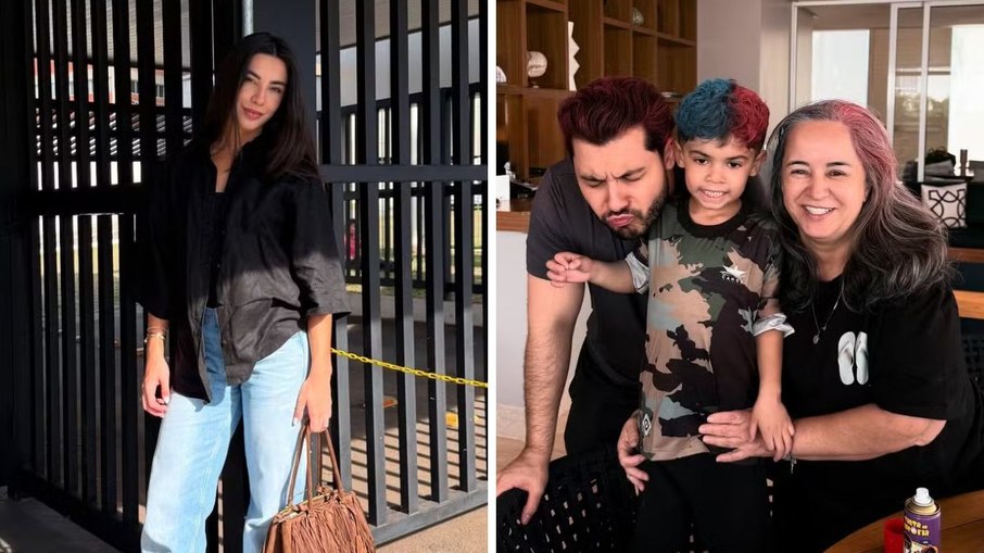 Gabriela Versiani publica álbum com Murilo Huff e Léo nas redes Gabriela Versiani publica álbum com Murilo Huff e Léo nas redes