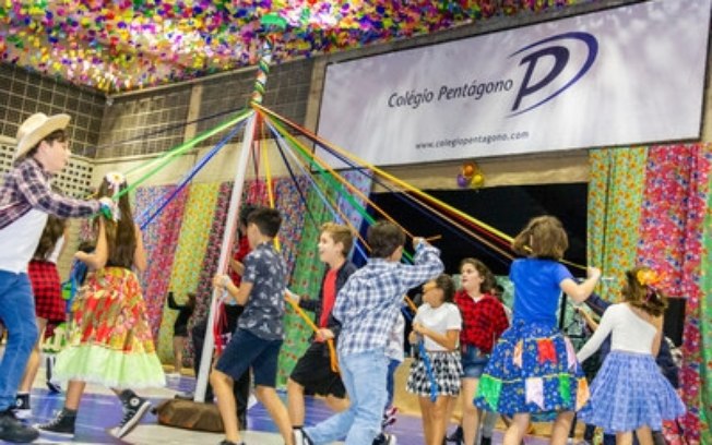 Festa junina do Colégio Pentágono celebra a diversidade e fortalece a identidade da cultura brasileira