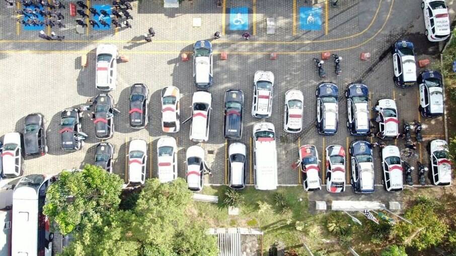Durante a ação integrada as equipes também bloquearam nove vias movimentadas da cidade. Durante a ação integrada as equipes também bloquearam nove vias movimentadas da cidade.
