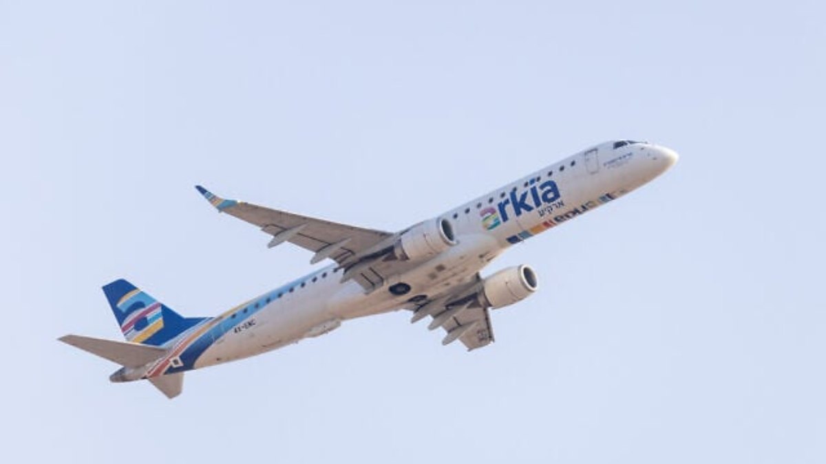 Avião da empresa israelense Arkia Avião da empresa israelense Arkia