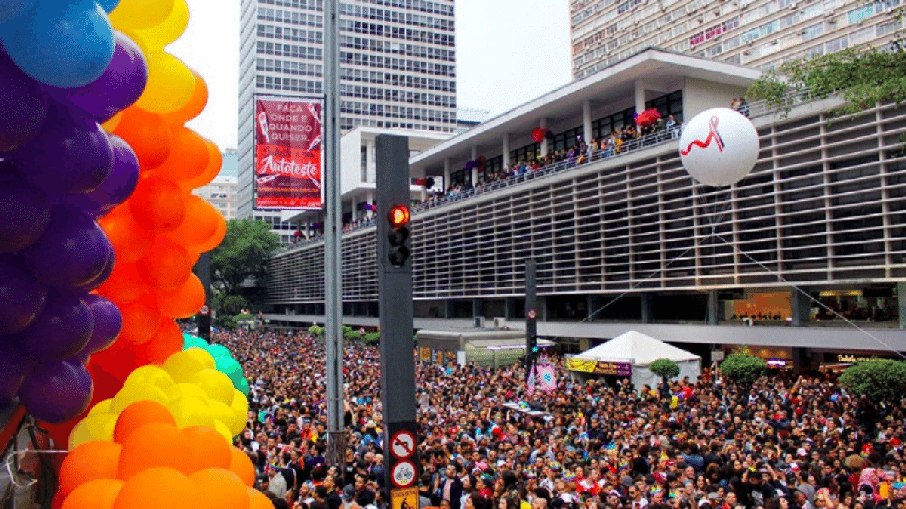 Camarote Pride ocupa espaço no Conjunto Nacional