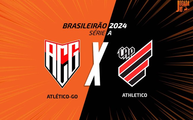 Atlético-GO e Athletico-PR se enfrentam neste domingo pelo Brasileiro