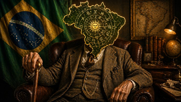 O Brasil faz aniversário hoje e eu dei um mapa astral de presente