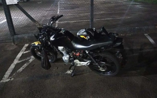 Motocicleta furtada é localizada em residência no Jardim Tangará