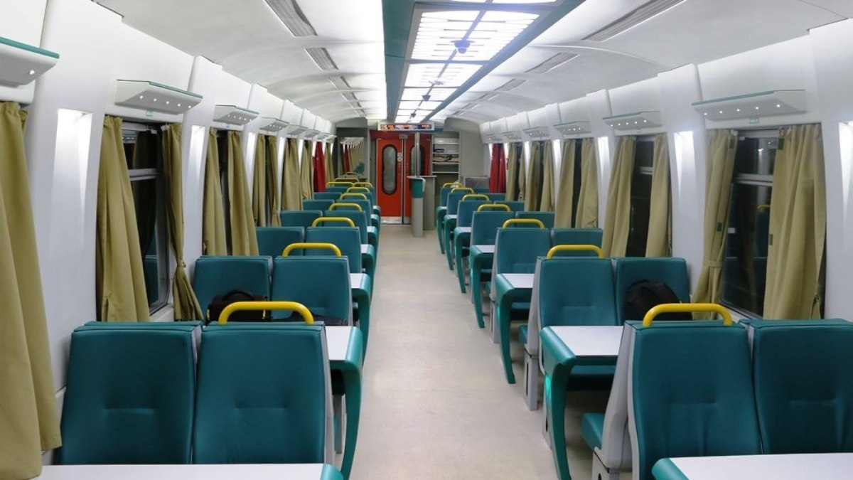 Vagão do trem da Estrada de Ferro Carajás Vagão do trem da Estrada de Ferro Carajás