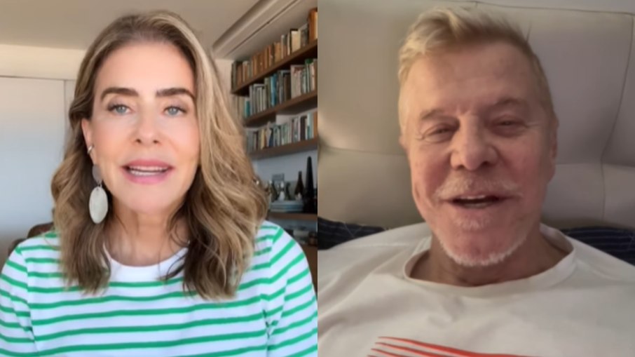 Maitê Proença e Miguel Falabella Maitê Proença e Miguel Falabella