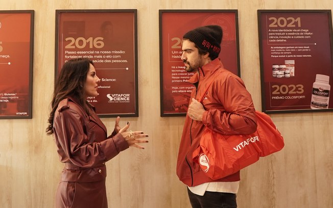 Vitafor firma parceria com Caio Castro e celebra 20 anos