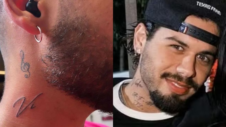 Zé Felipe muda tatto Zé Felipe muda tatto