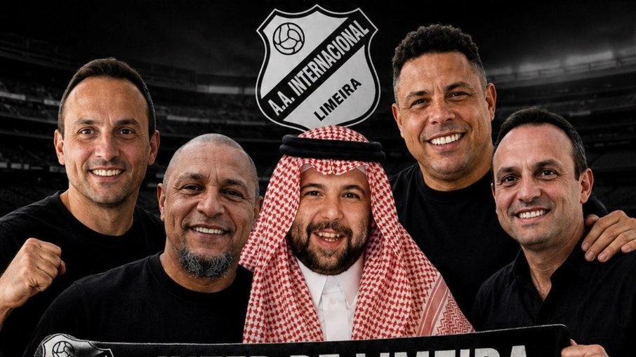 Com Ronaldo, príncipe saudita anuncia compra de clube da Série C