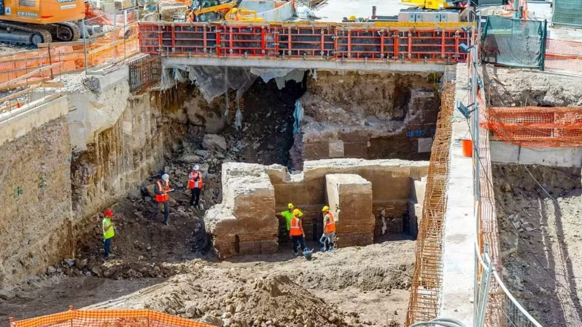 Arqueólogos em Roma descobriram um jardim de 2.000 anos pertencente ao imperador Calígula