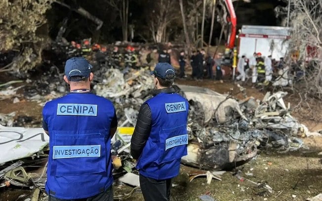 Gravação do avião que caiu em Vinhedo tem gritos, diz TV Globo