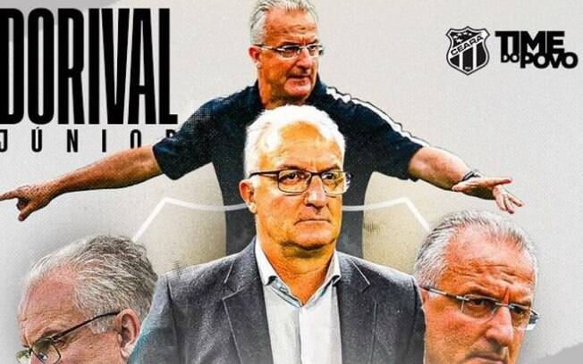 Ceará oficializa a chegada do técnico Dorival Junior
