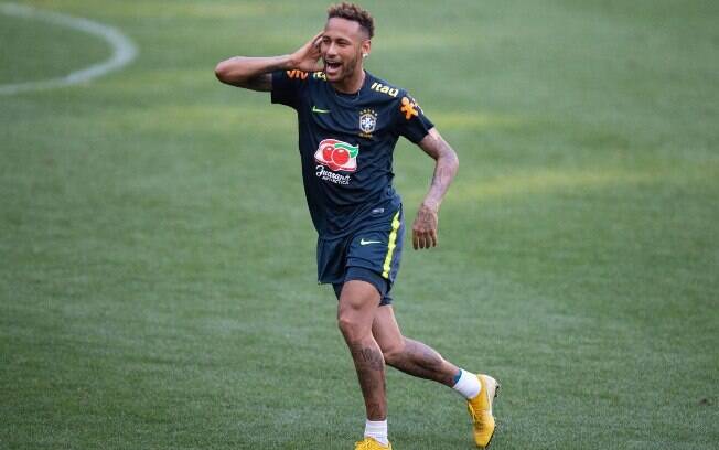 Neymar está com a seleção brasileira nos Estados Unidos para a disputa de amistosos
