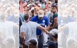 Torcedores de Fluminense e Chelsea se agridem durante jogo; veja