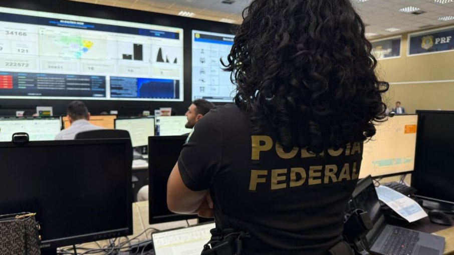 PF monitora ocorrências no dia de votação PF monitora ocorrências no dia de votação