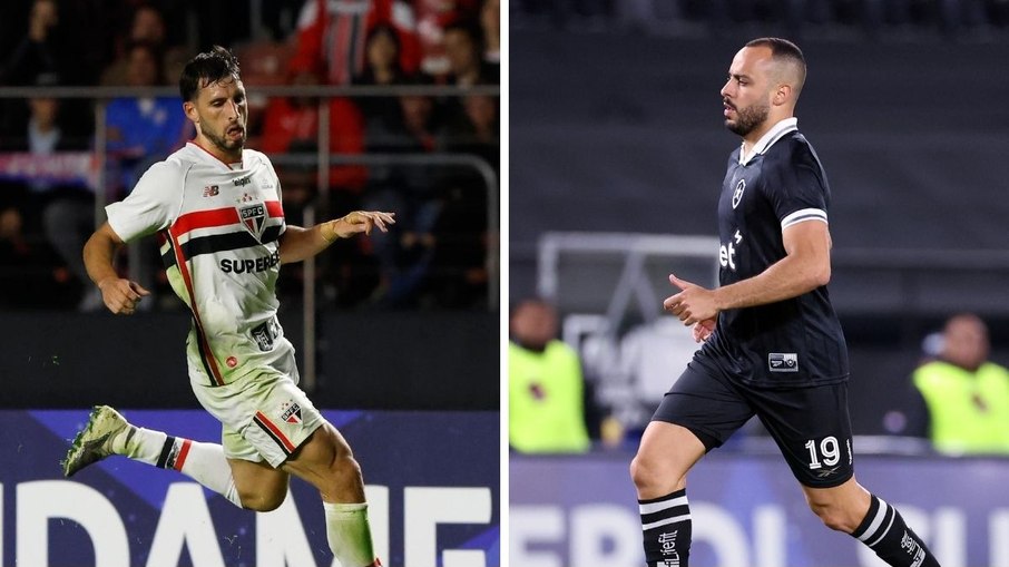 Calleri e Arthur Cabral são alguns dos principais nomes de São Paulo x Botafogo