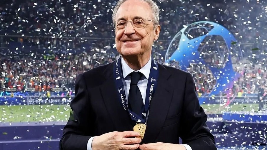 Florentino Pérez é presidente do Real Madrid