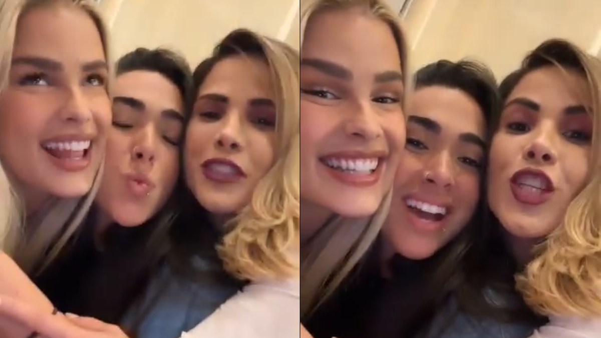 Yasmin Brunet mostra encontro com Giovanna e Wanessa após BBB