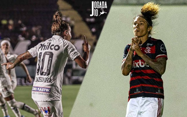 Flamengo e Santos já tiveram momentos de oscilação no Brasileirão Feminino mesmo ainda no início da disputa
