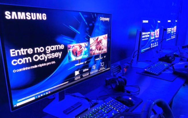 Samsung lança monitores gamer com tela OLED no Brasil