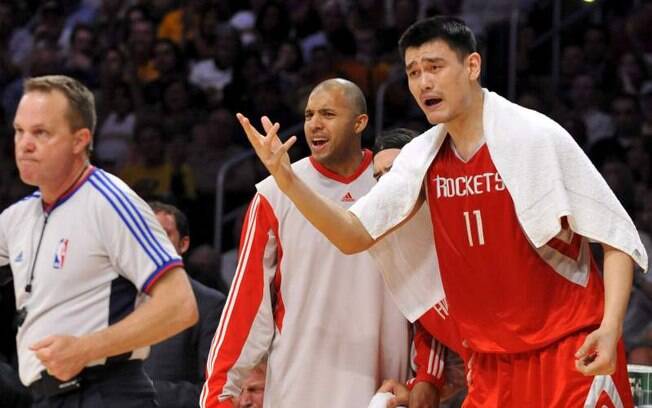 Yao Ming é ex-jogador do Houston Rockets