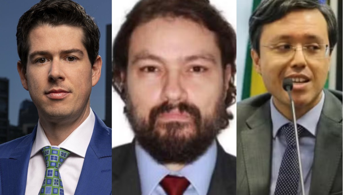 Advogado tributarista João André Buttini de Moraes, o ex-número 3 da Secretaria da Fazenda, André Weiss, e o auditor fiscal Artur Gomes da Silva Neto Advogado tributarista João André Buttini de Moraes, o ex-número 3 da Secretaria da Fazenda, André Weiss, e o auditor fiscal Artur Gomes da Silva Neto