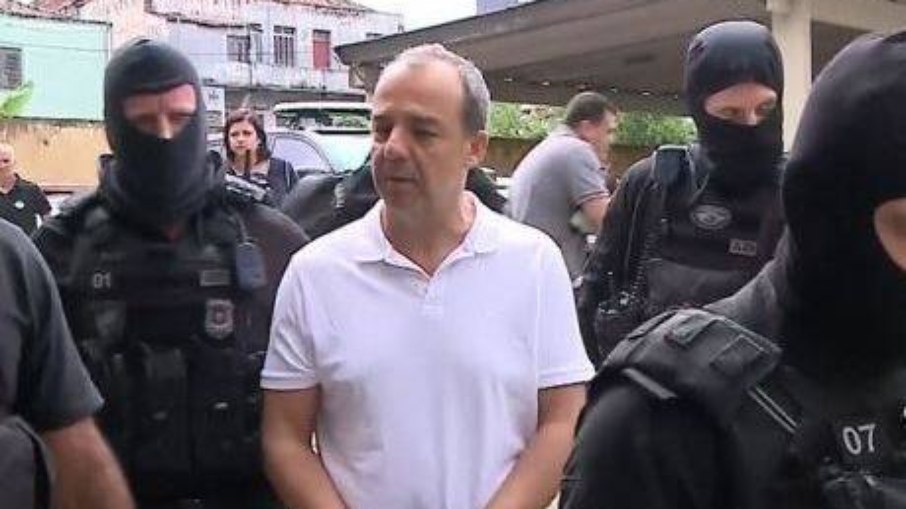 Sérgio Cabral está preso no Rio de Janeiro