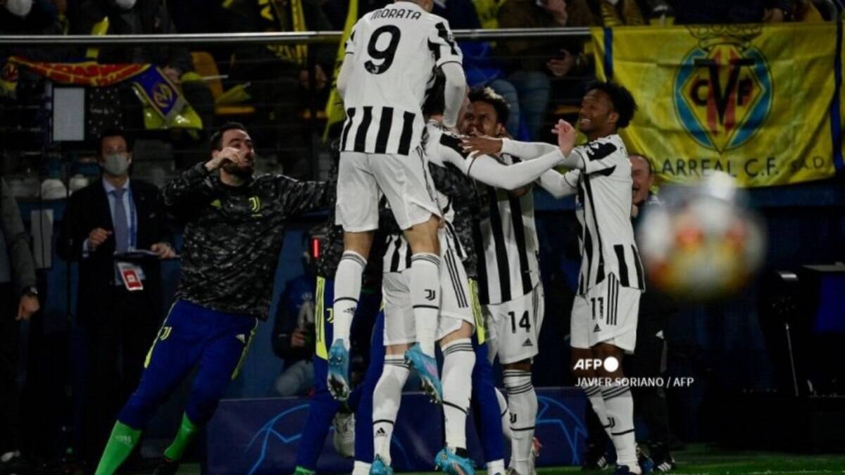 Champions League: Vlahovic faz gol relâmpago, mas Juventus só empata com o Villarreal na Espanha