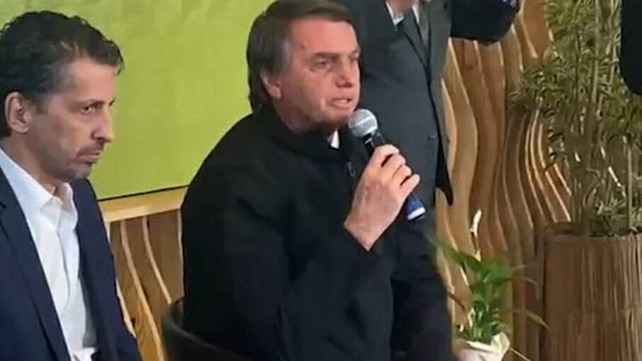Jair Bolsonaro em evento no Rio de Janeiro