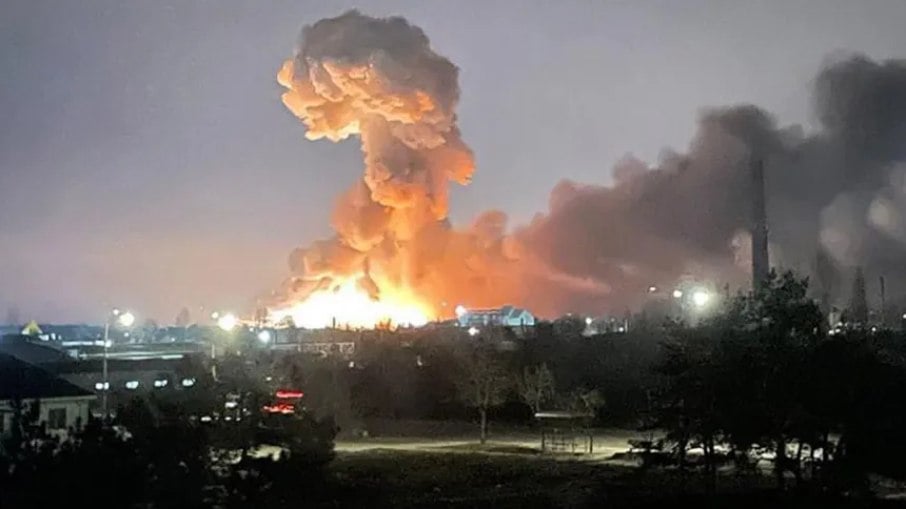 Explosão na capital ucraniana, Kiev 