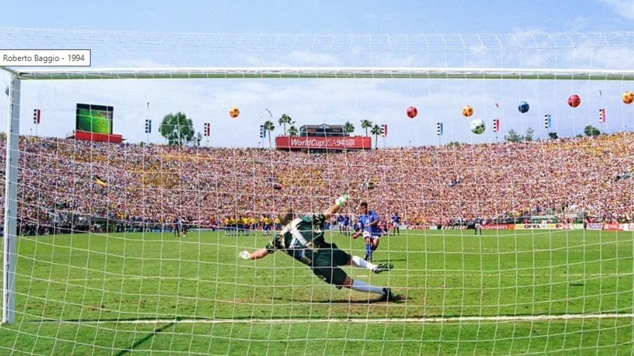 A final da Copa de 1994 foi a última em que todos os jogadores usaram chuteiras pretas